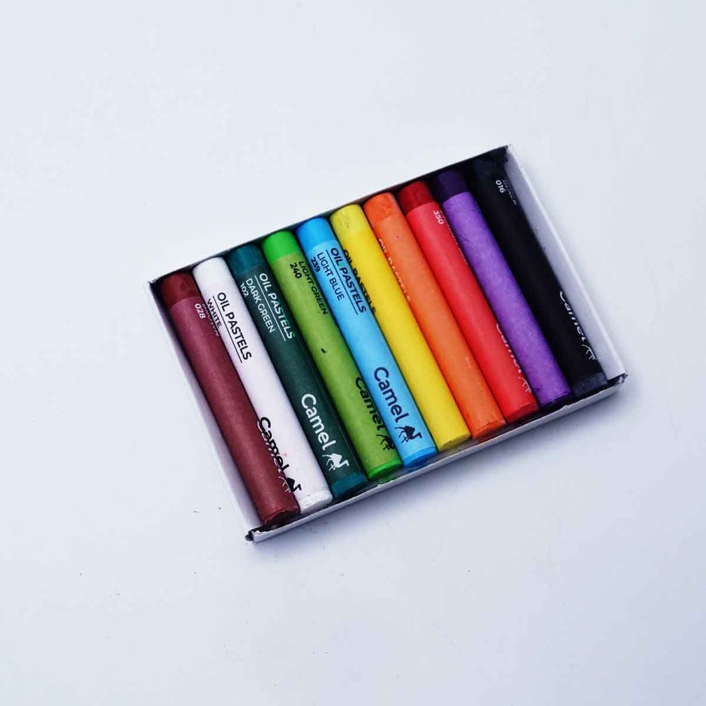 Camel Oil Pastels- 10 Shades - Image 2