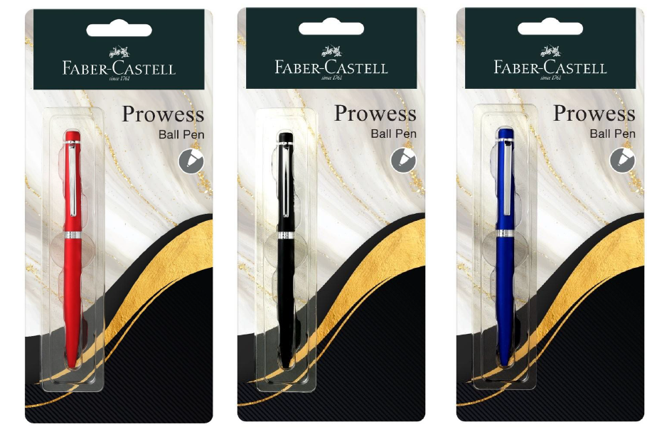 Faber Castell Prowess Metal Ball Pen (Blue) - Image 2