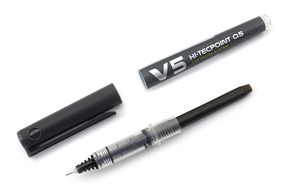 Pilot Hi-Tecpoint V5 Cartridge System (Black) - Image 2